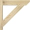 Ekena Millwork Traditional Slat Rough Sawn Outlooker, Douglas Fir, 6"W x 24"D x 24"H OUT06X24X24TRA06RDF - alternate 4